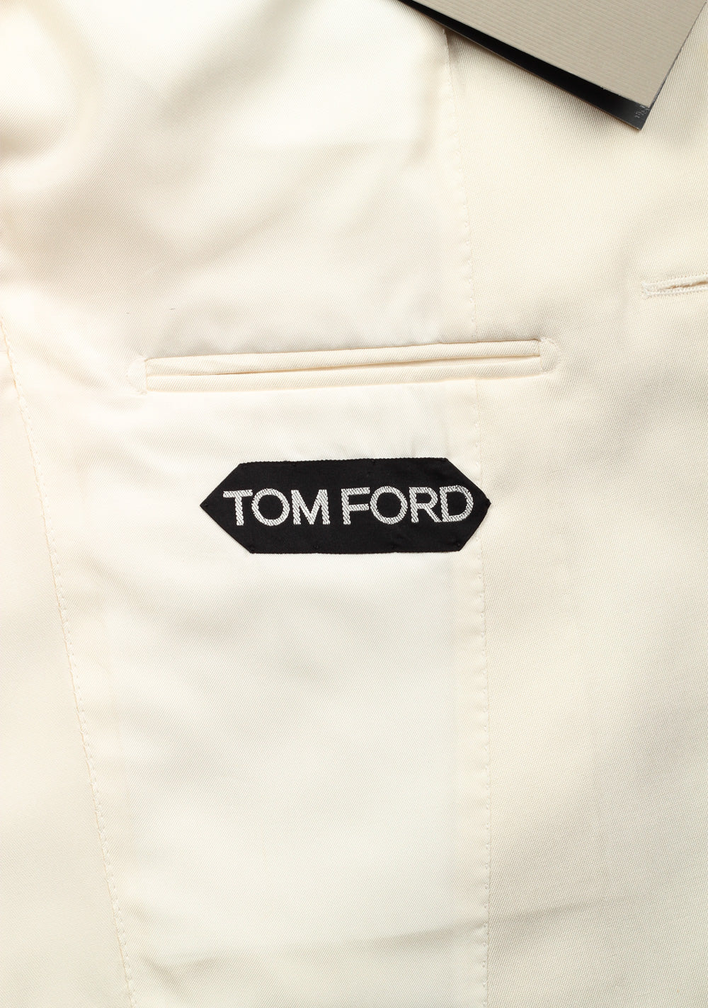 TOM FORD Shelton Off White Sport Coat Size 48 / 38R U.S. In Silk