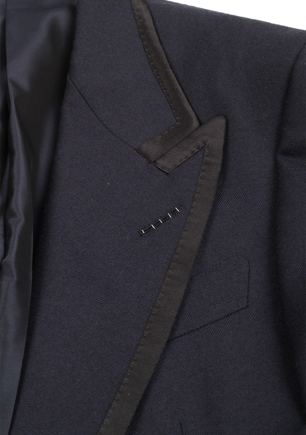 TOM FORD Shelton Blue Tuxedo Dinner Jacket Size 46 / 36R U.S.