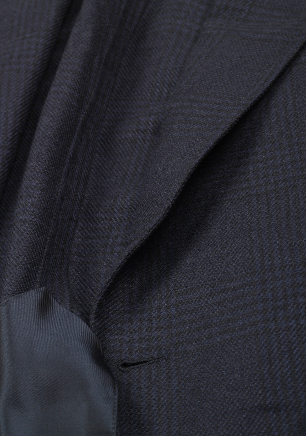 TOM FORD Shelton Checked Blue Sport Coat Size 48 / 38R U.S. In Silk Cashmere