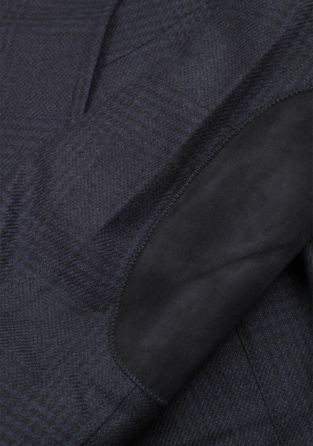 TOM FORD Shelton Checked Blue Sport Coat Size 48 / 38R U.S. In Silk Cashmere