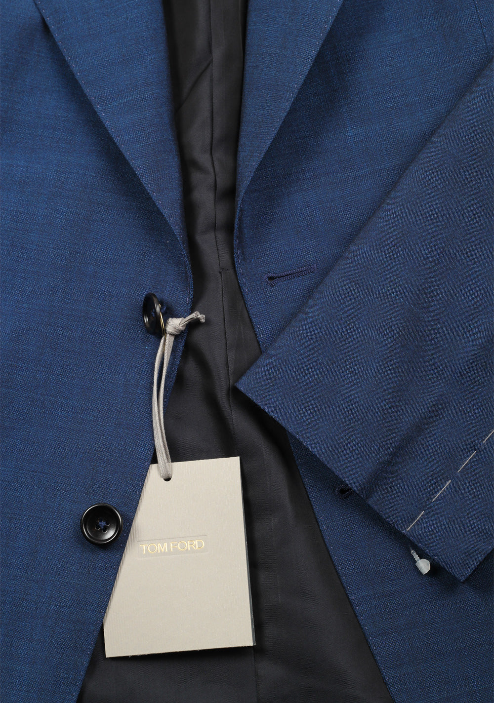 TOM FORD Windsor Solid Blue Suit