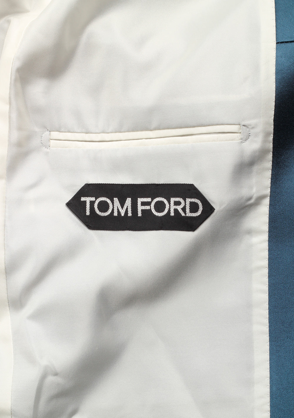 TOM FORD Shelton Shawl Collar Velvet Teal Sport Coat Tuxedo Dinner Jacket