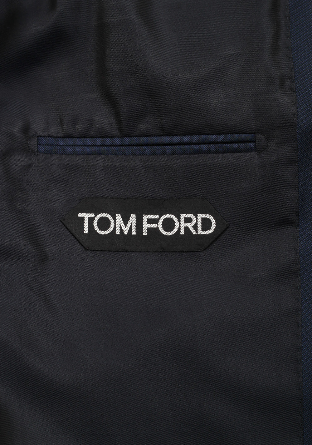 TOM FORD O'Connor Solid Blue 3 Piece Suit Fit Y