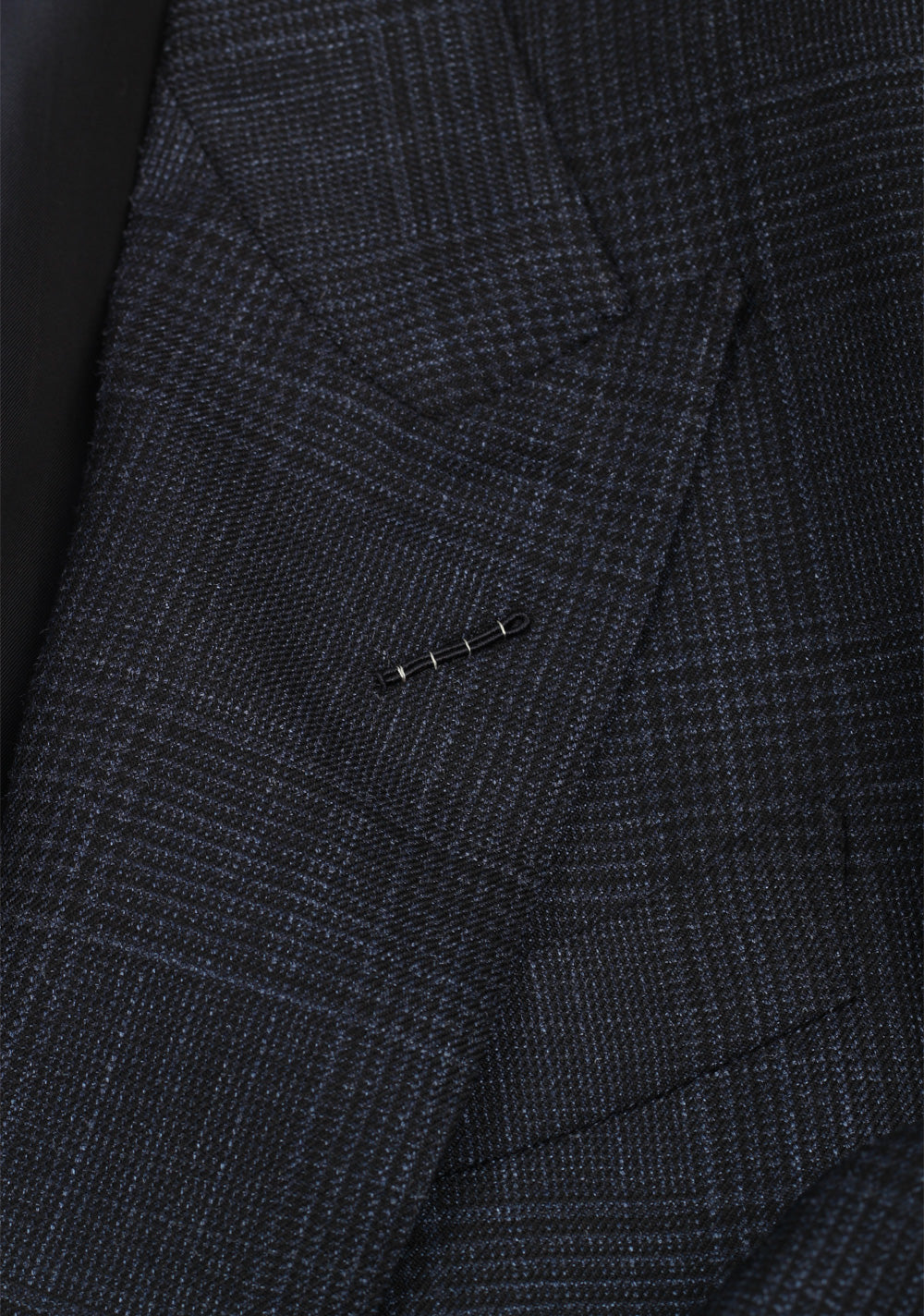 TOM FORD Shelton Blue Gray Checked Suit Size 46 / 36R U.S.