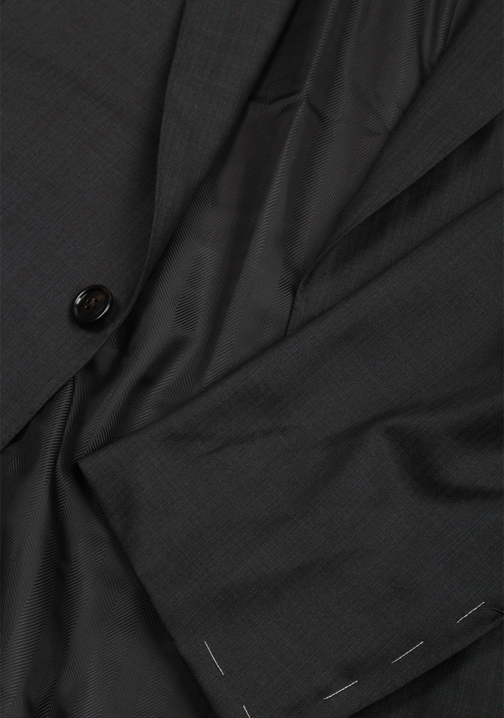 Ermenegildo Zegna Premium Couture Gray Striped Suit Size 54 / 44R U.S.