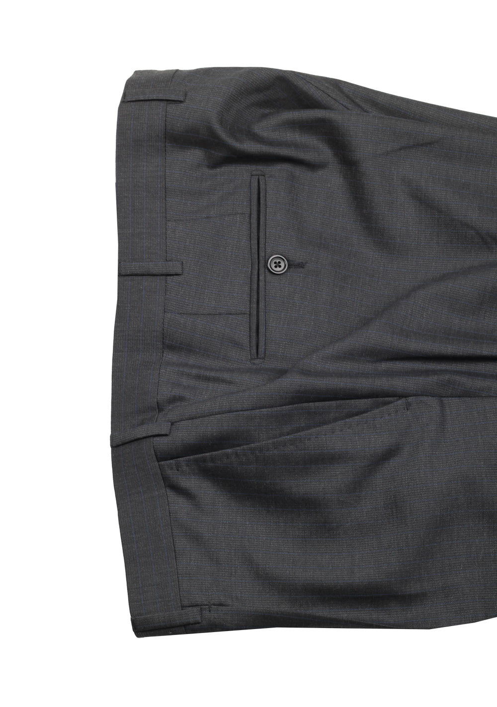 Ermenegildo Zegna Manhattan Gray Striped Suit Size 58 / 48R U.S.
