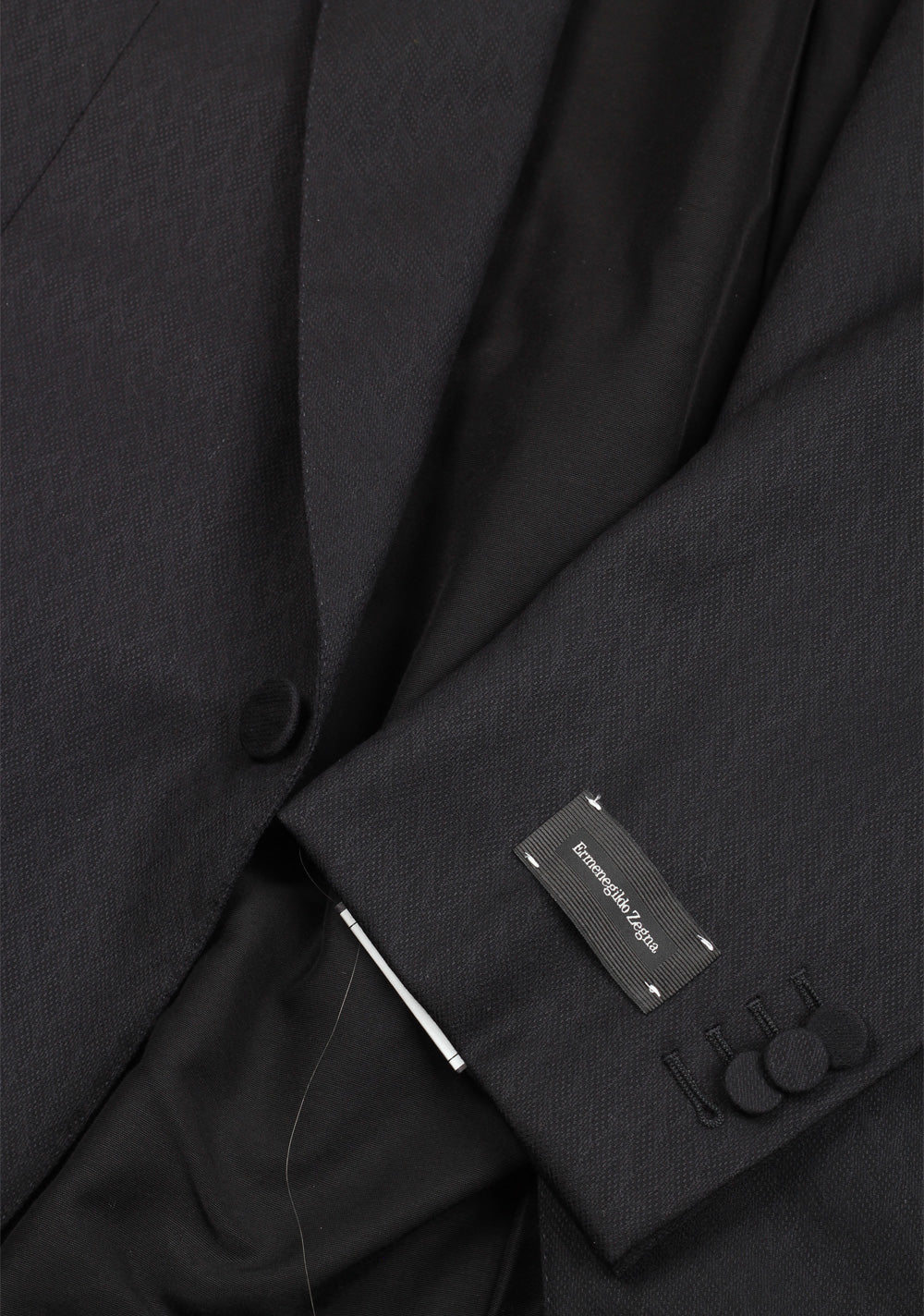 Ermenegildo Zegna Mila Black Dinner Jacket Size 52 / 42R U.S.