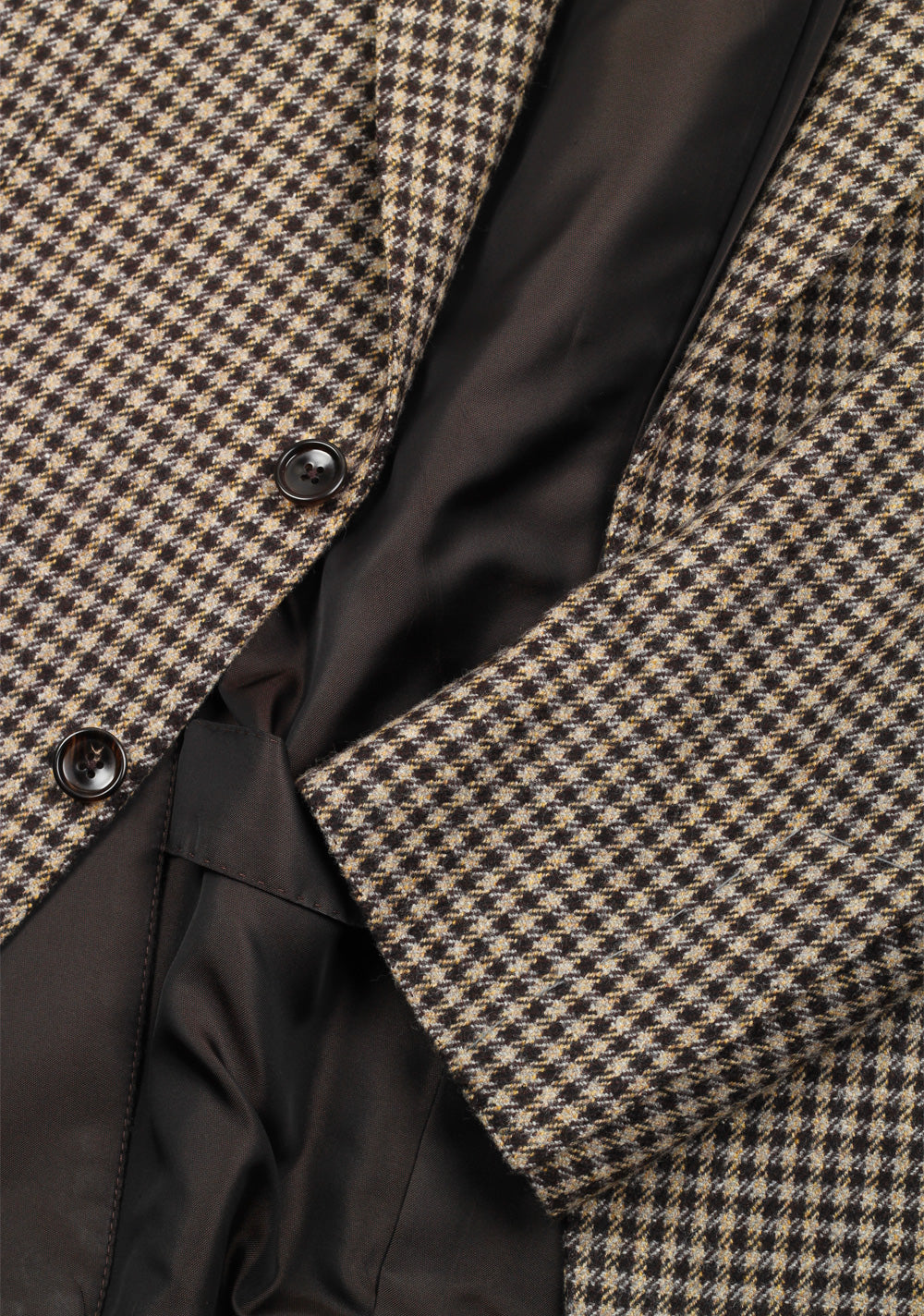 TOM FORD Shelton Checked Brownish Gray Sport Coat