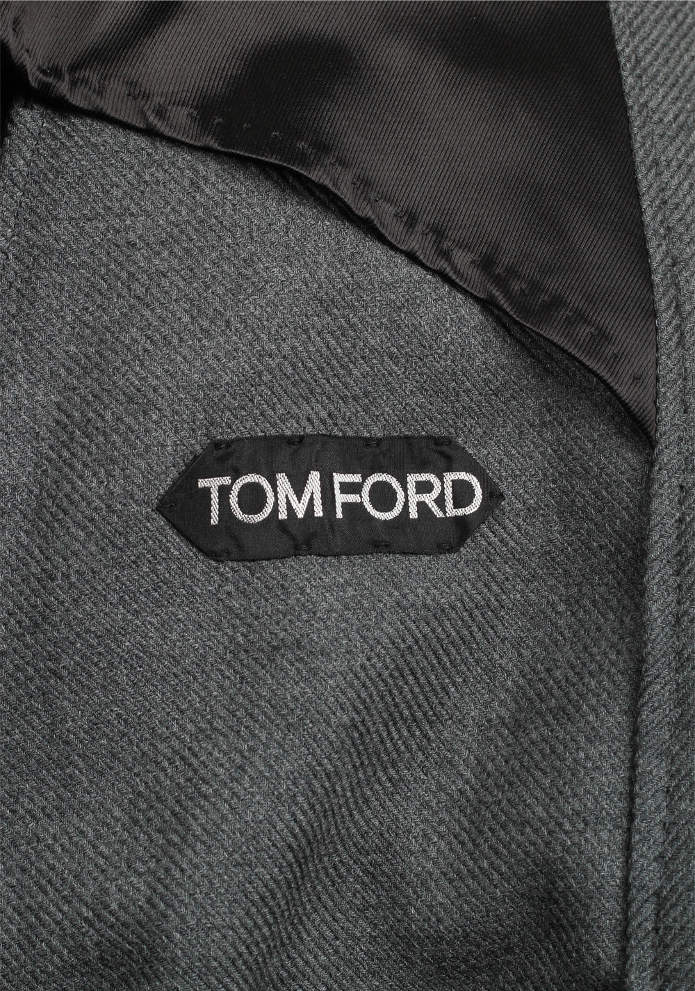 TOM FORD Gray Zipper Bomber Jack Size 48 / 38R U.S.