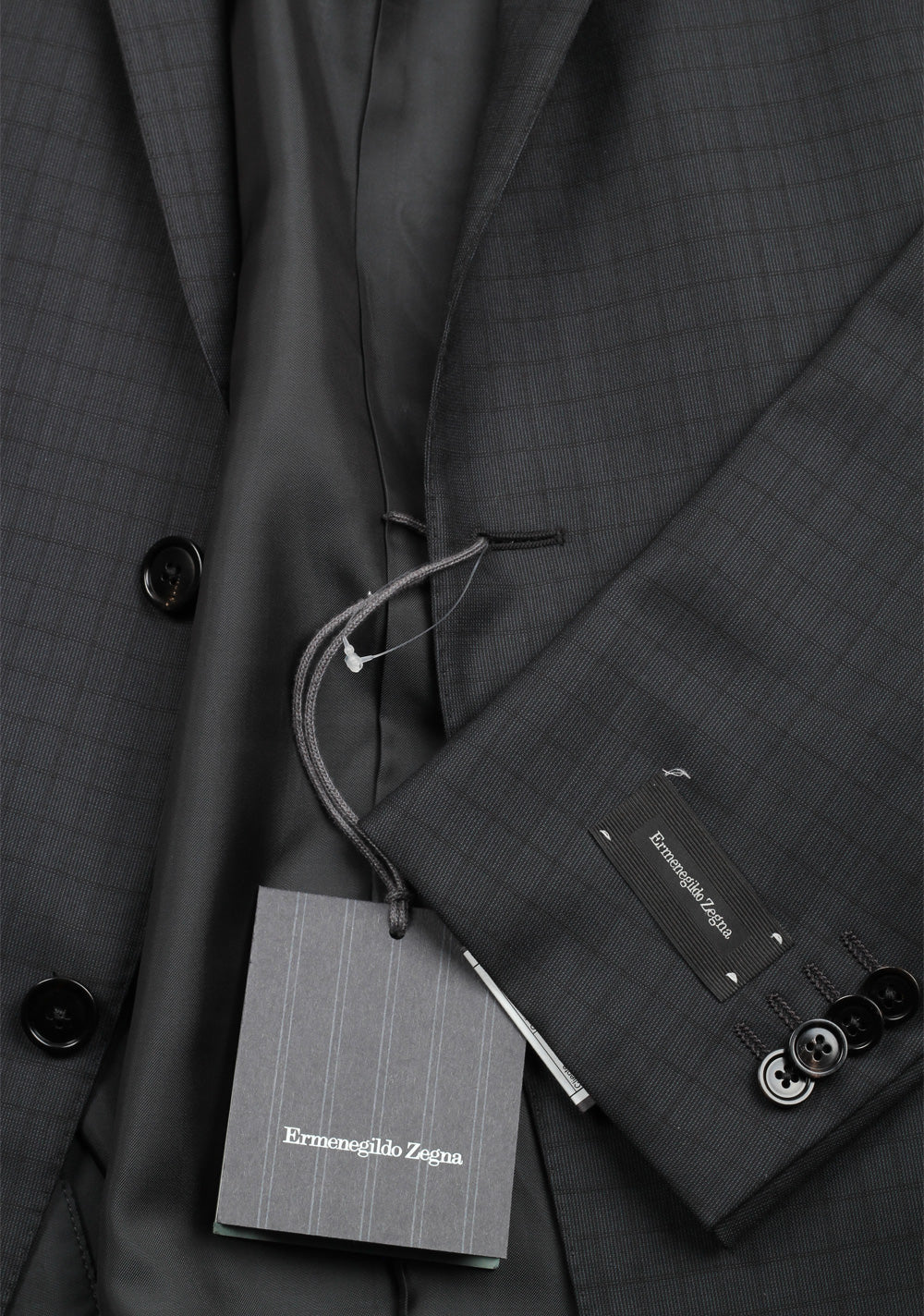 Ermenegildo Zegna Mila Gray 15 Milmil 15 Striped Suit Size 54L / 44L U.S.