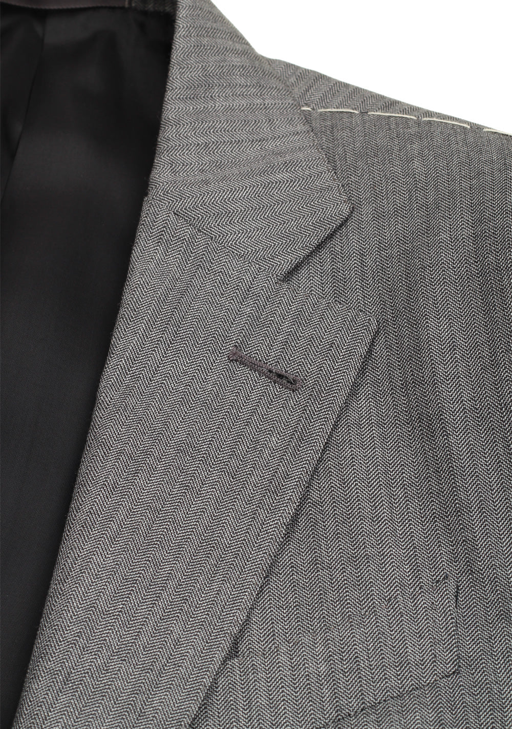 Ermenegildo Zegna Mila Gray Suit Size 46 / 36R U.S.