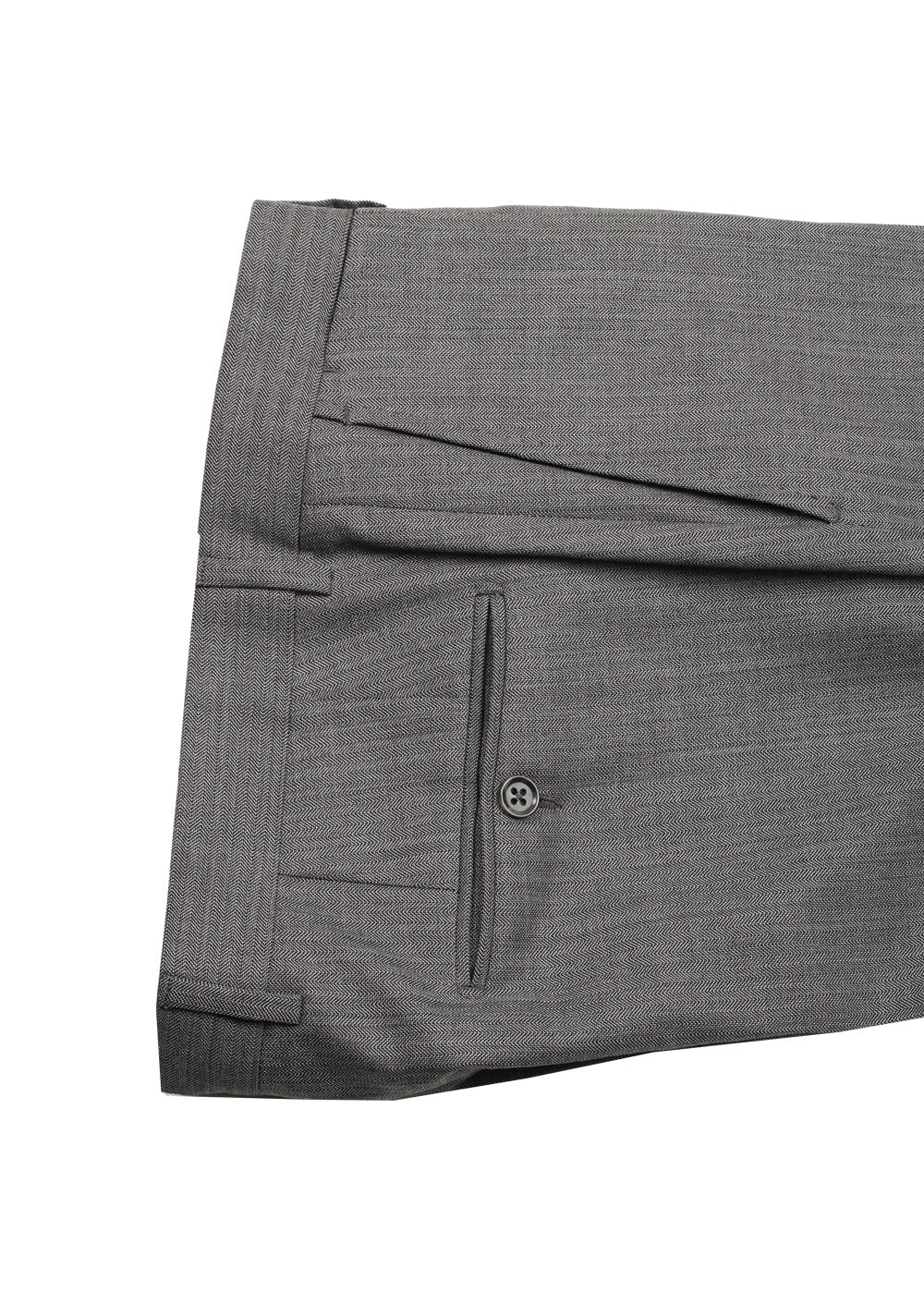 Ermenegildo Zegna Mila Gray Suit Size 46 / 36R U.S.