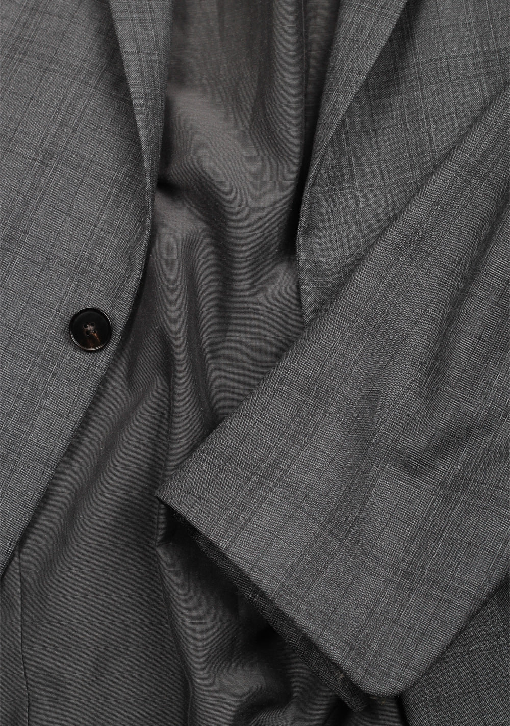 Ermenegildo Zegna Couture Checked Gray Sport Coat Size 52 / 42R U.S.