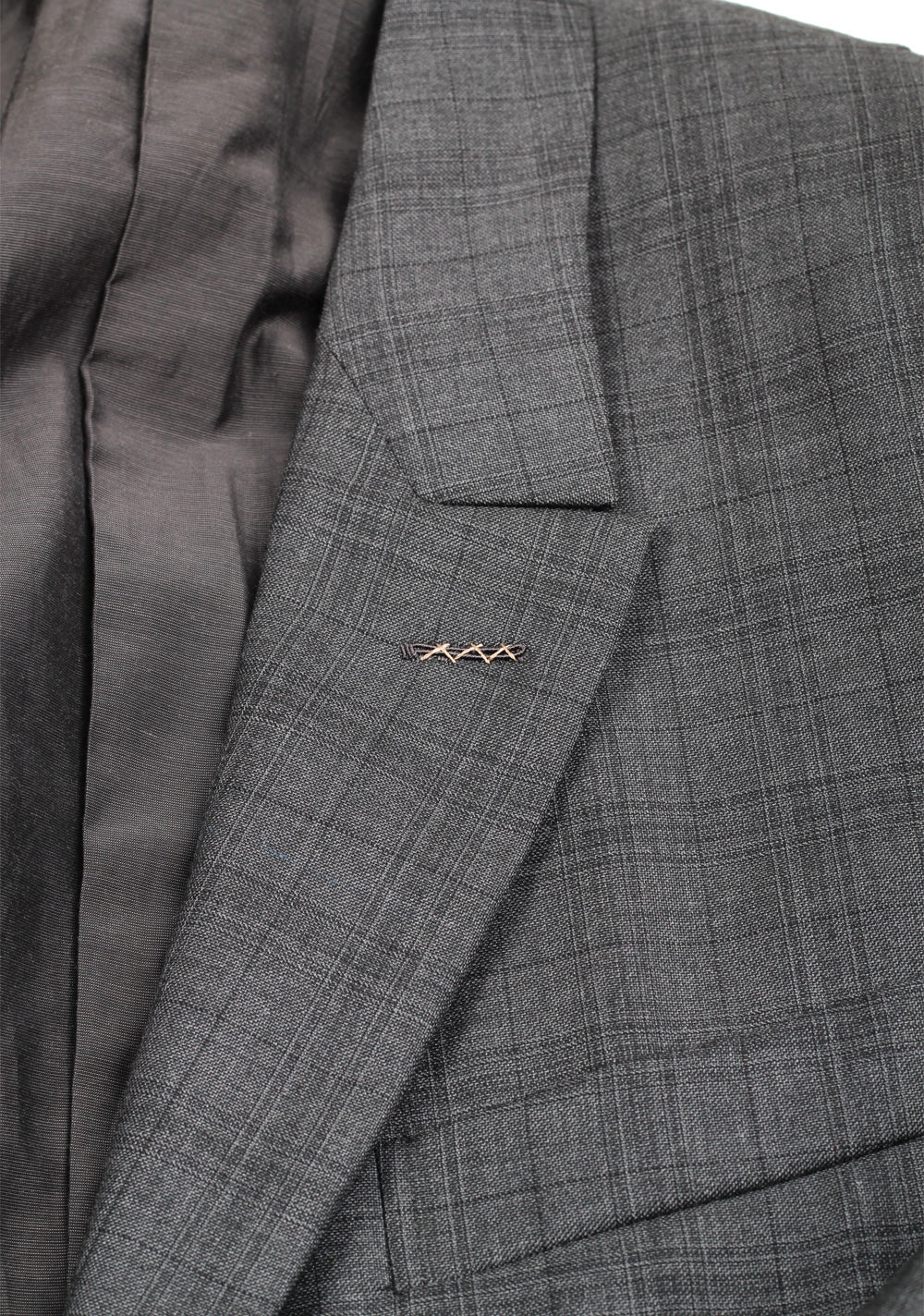Ermenegildo Zegna Couture Checked Gray Sport Coat Size 52 / 42R U.S.