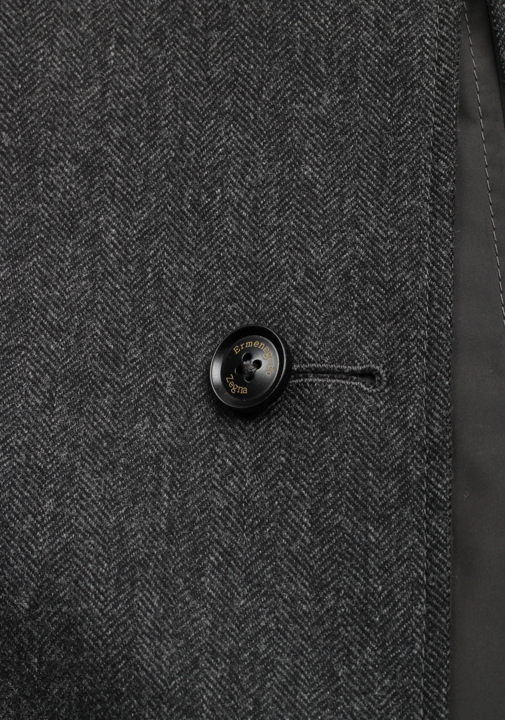 Ermenegildo Zegna Gray Reversible Coat Size 50 / 40R U.S.