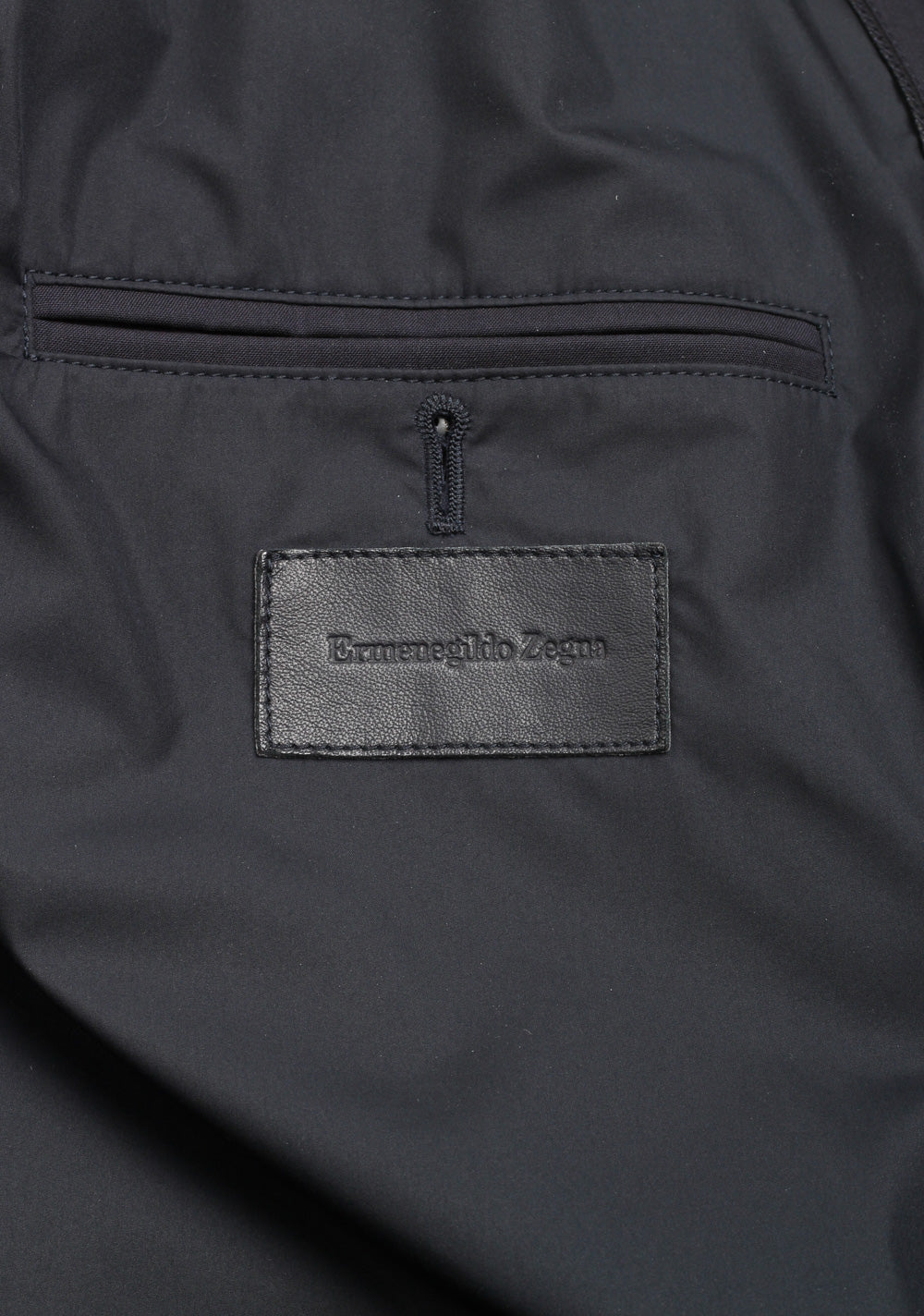 Ermenegildo Zegna Blue Trofeo Elements Coat