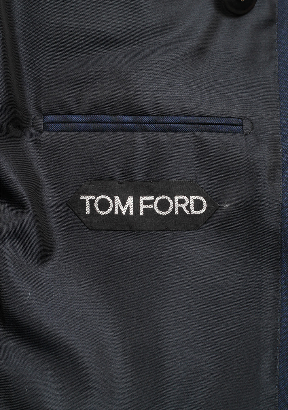 TOM FORD Shelton Solid Blue Double Breasted Suit
