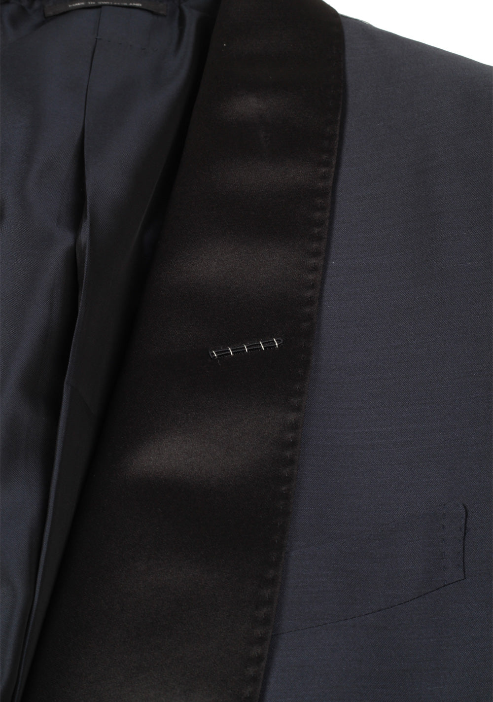 TOM FORD Shelton Midnight Blue Tuxedo Smoking Suit Size 54 / 44R U.S.