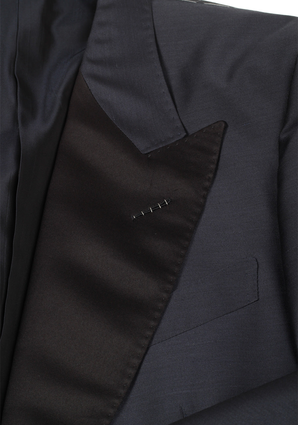 TOM FORD Shelton Midnight Blue Tuxedo Smoking Suit Size 52 / 42R U.S.