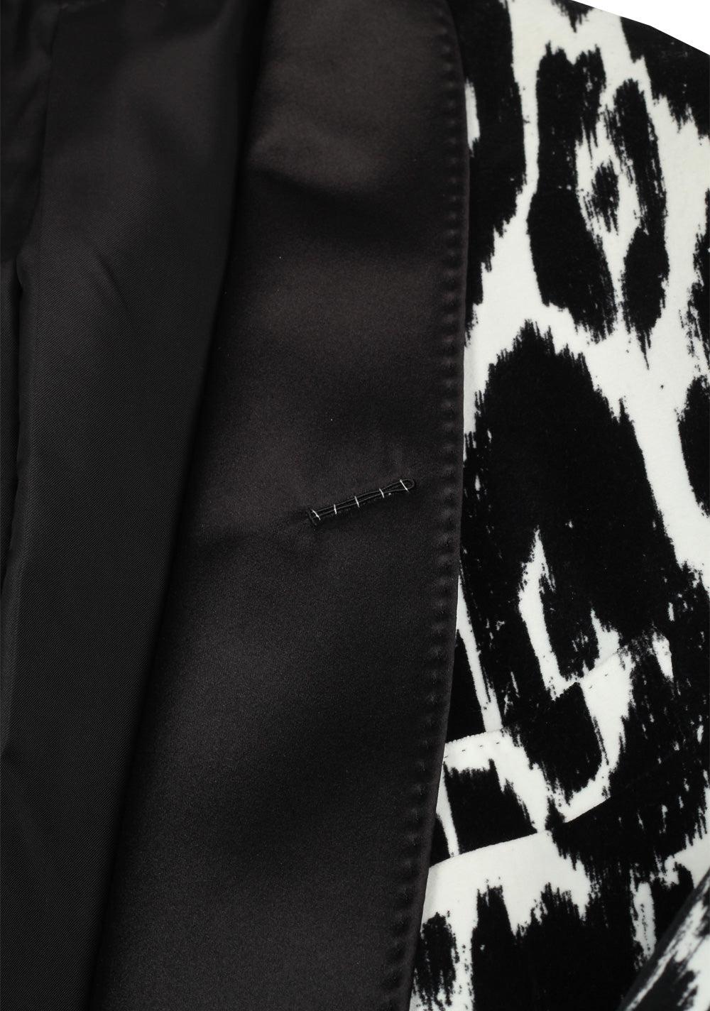 TOM FORD Shelton Flocked Animalier Tuxedo Dinner Jacket Size 50 / 40R U.S.