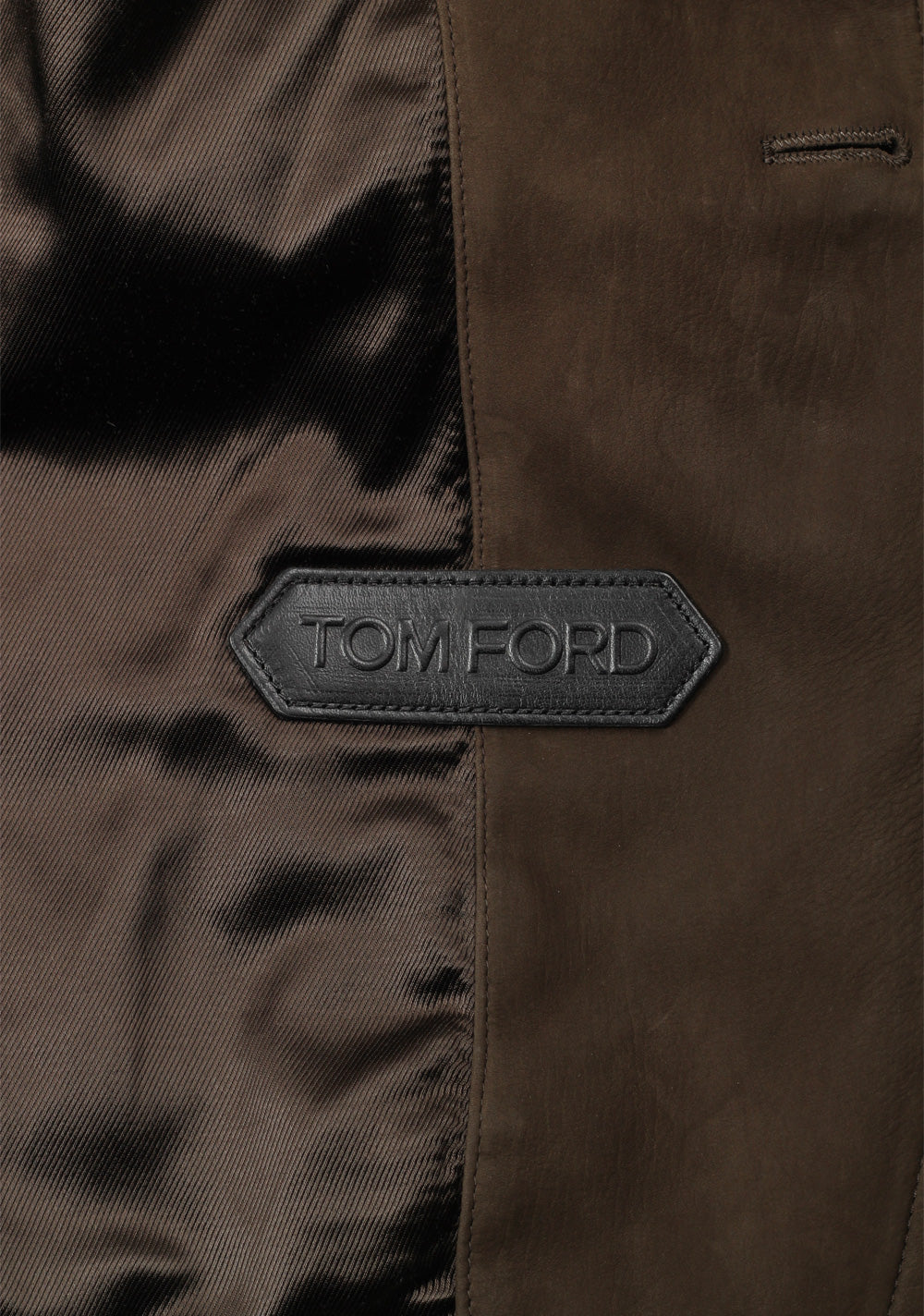 TOM FORD Cashmere Sartorial Leather Jacket Coat