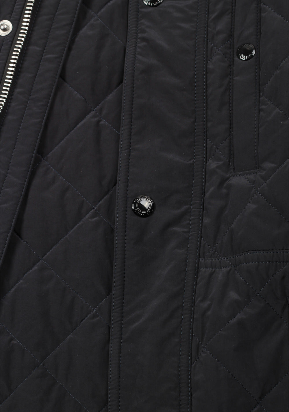 TOM FORD Blue Padded Jacket Coat