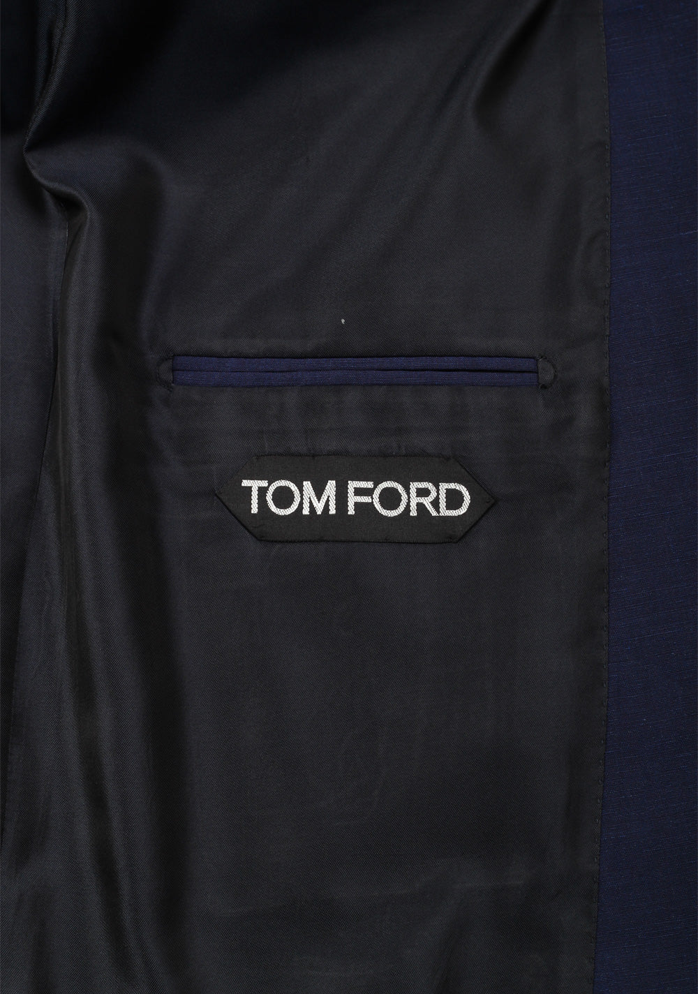 TOM FORD Shelton Blue Checked Sport Coat Size 56 / 46R U.S.