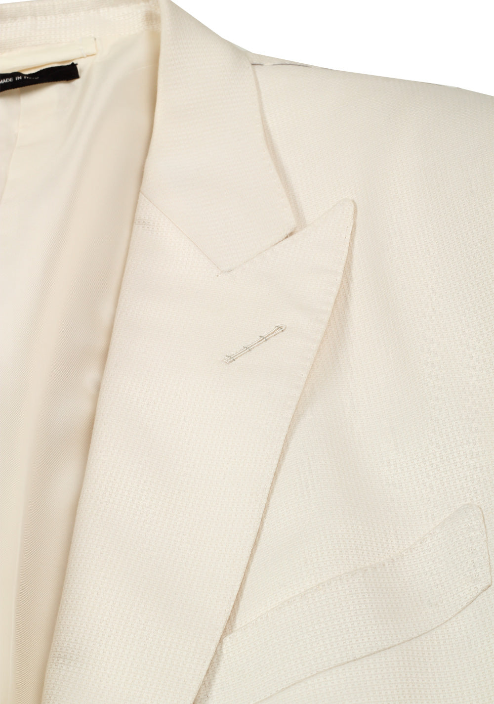TOM FORD O'Connor Off White Sport Coat Size 56 / 46R U.S. Fit Y Silk Blend