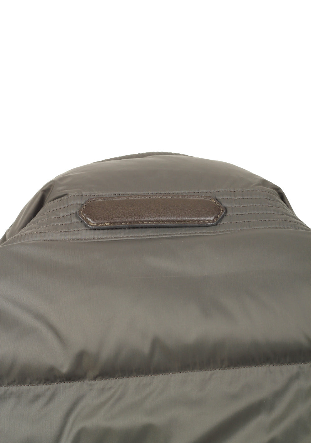 TOM FORD Taupe Quilted Shell Down Gilet Vest Size 48 / 38R U.S. Outerwear