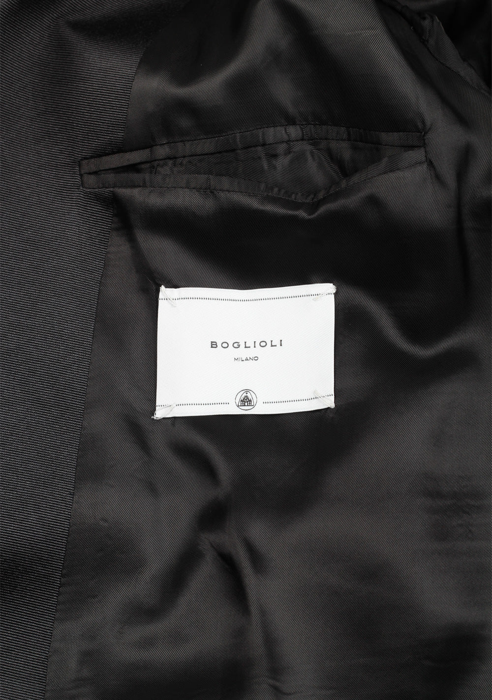 Boglioli K Jacket Black Tuxedo Suit Size 48 / 38R U.S.