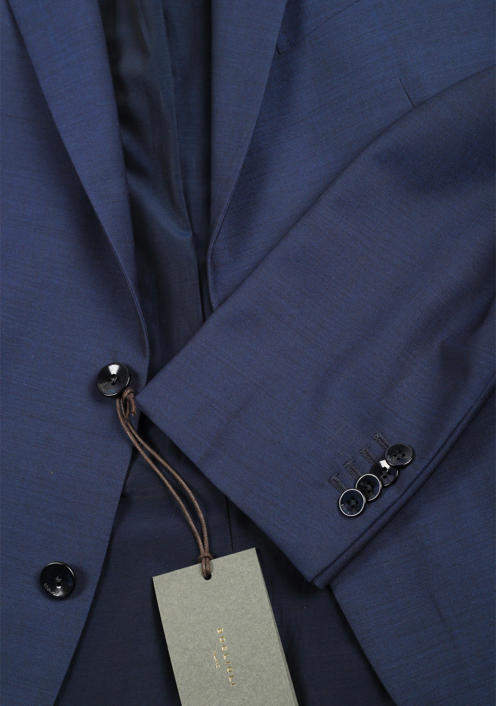 Boglioli Forza 52 Blue Suit Size 56 / 46R U.S.