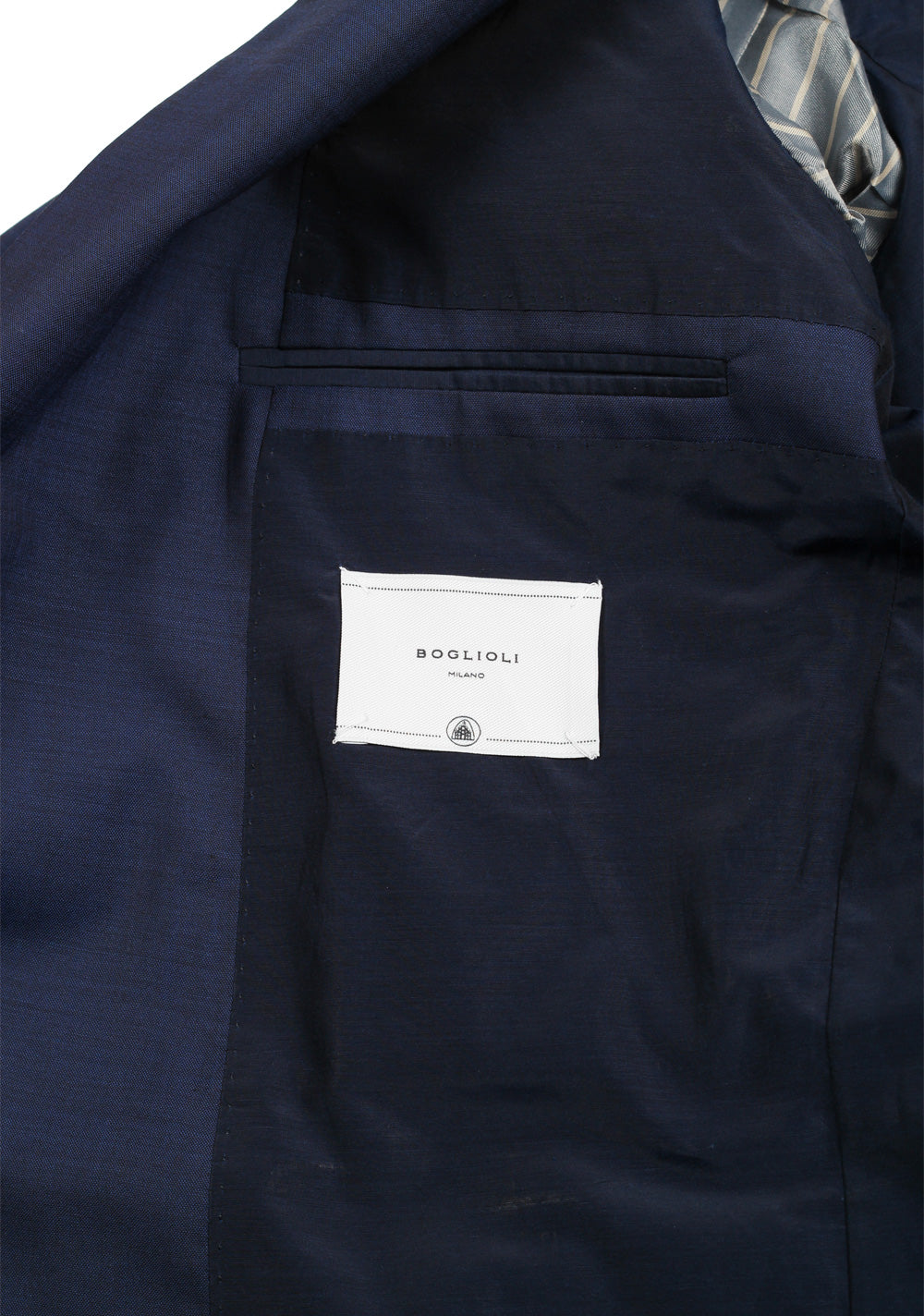 Boglioli Forza 52 Blue Suit Size 56 / 46R U.S.