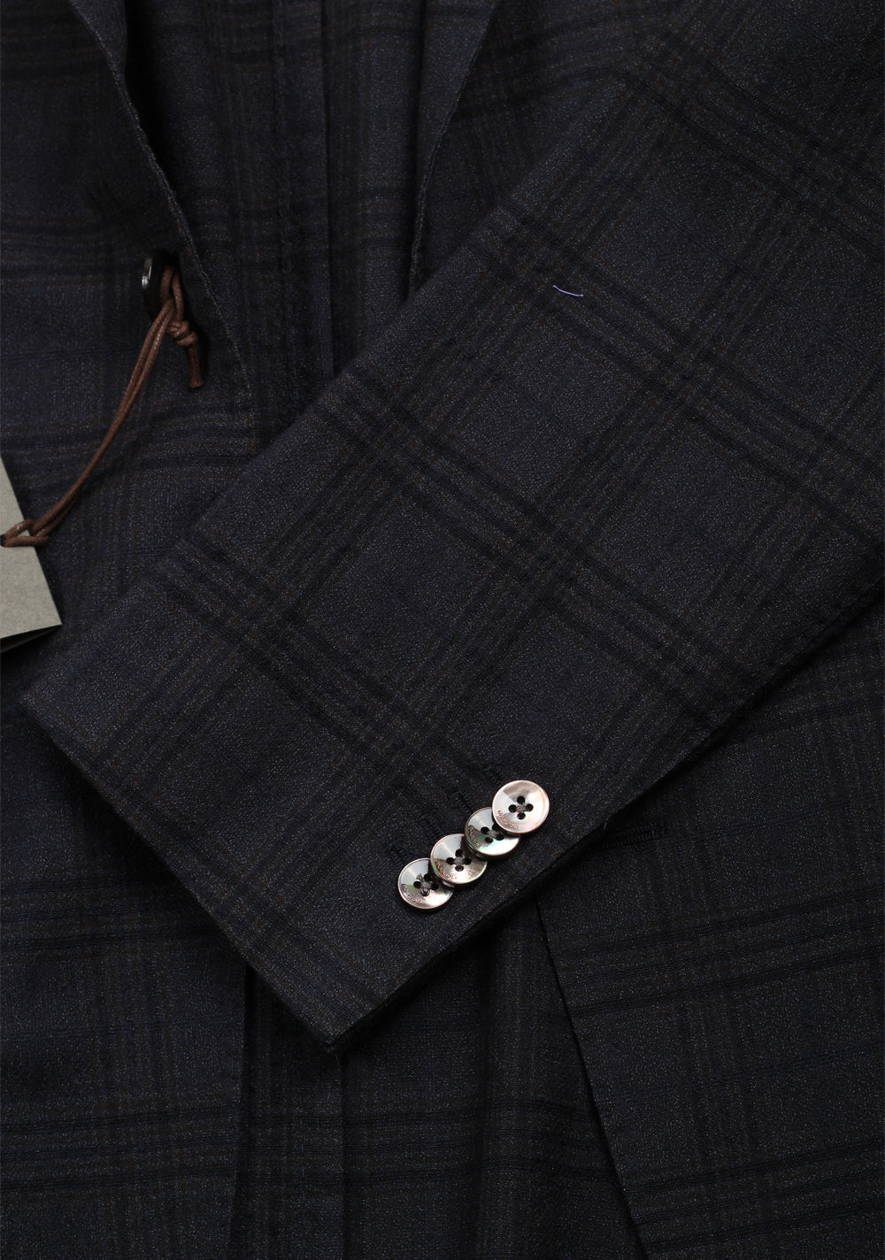 Boglioli K Jacket Gray Checked Sport Coat