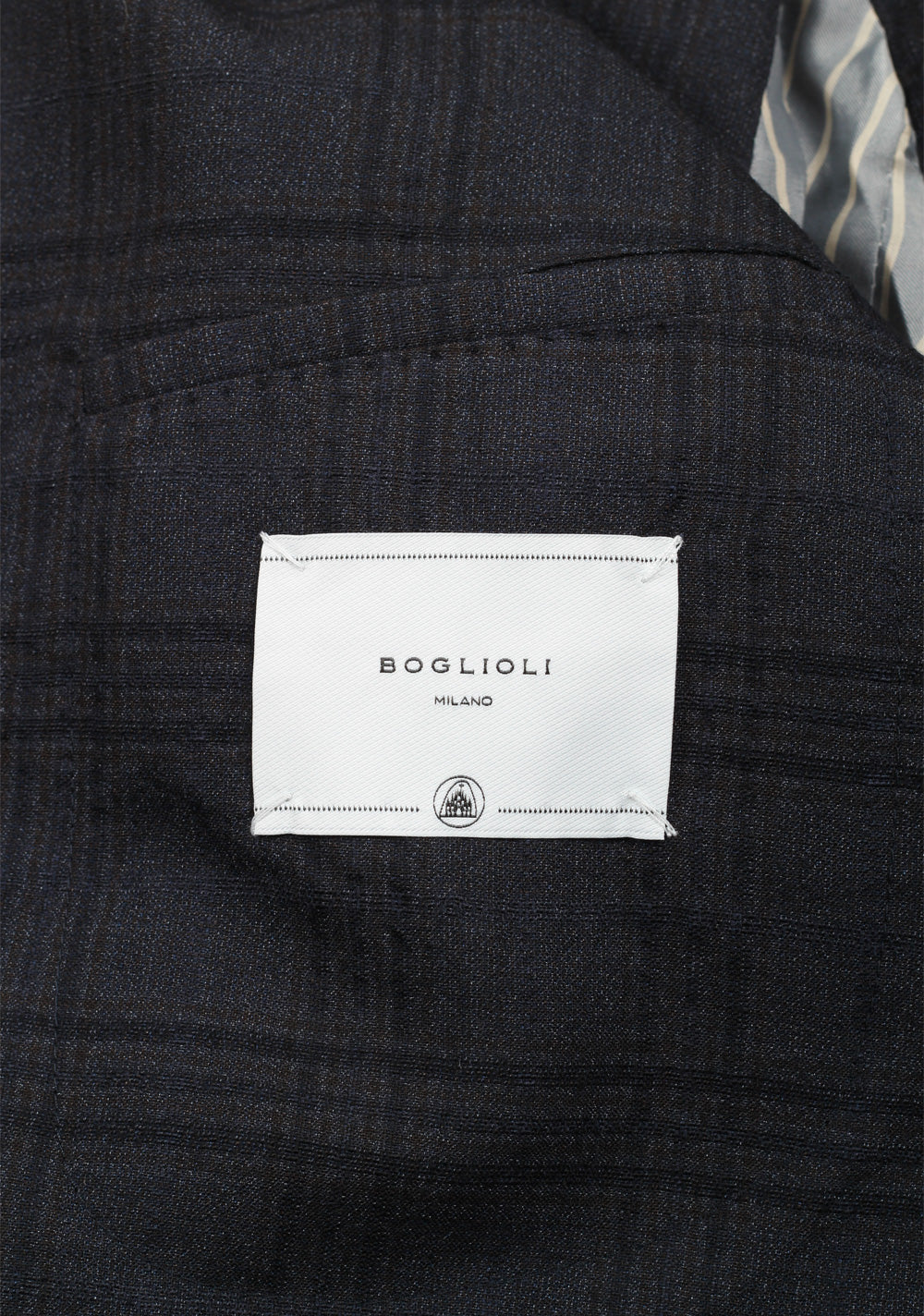 Boglioli K Jacket Gray Checked Sport Coat