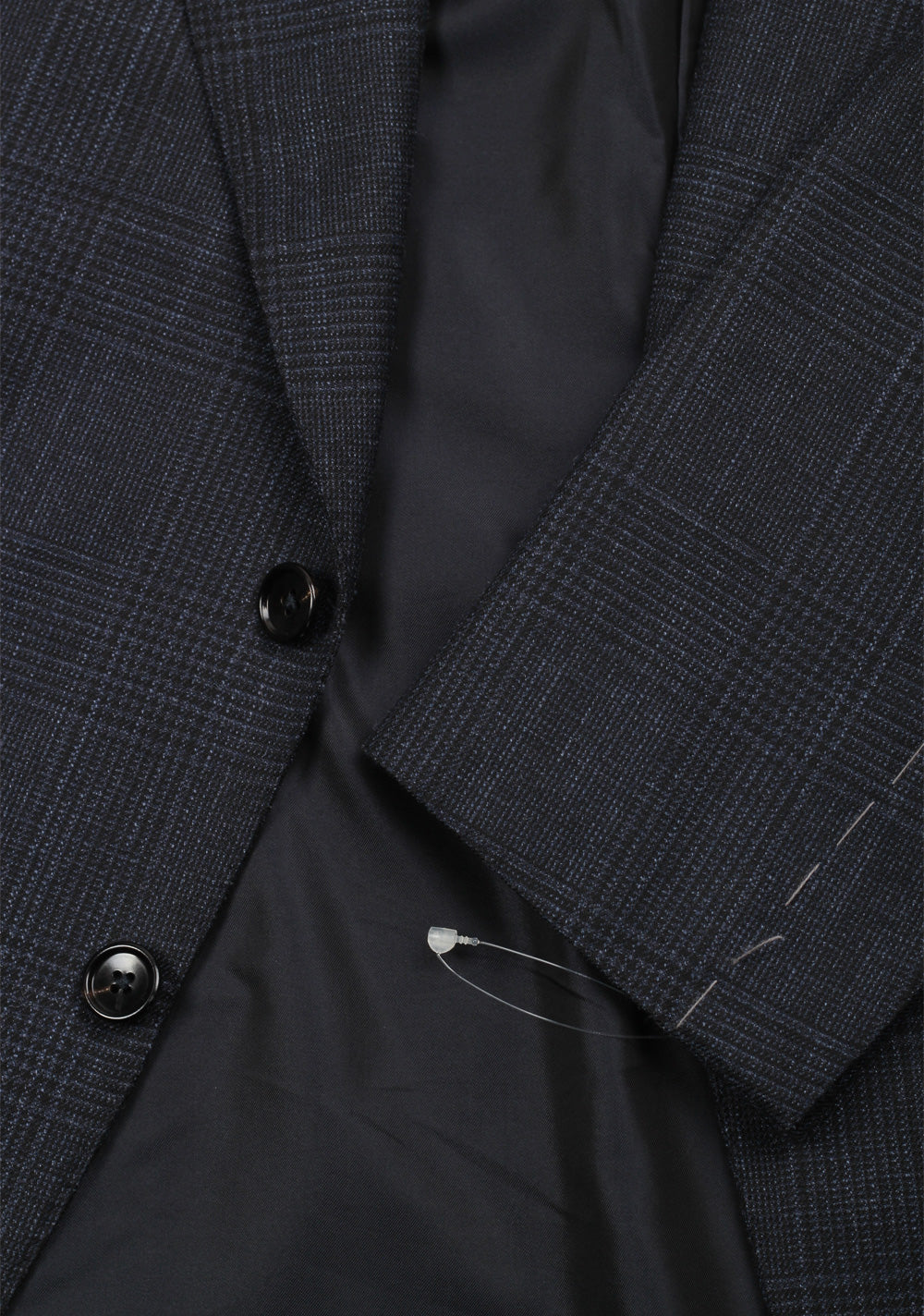 TOM FORD Shelton Blue Gray Checked Suit Size 44 / 34R U.S.