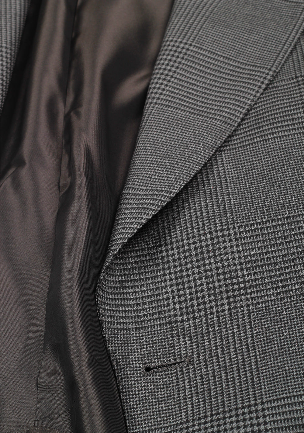 TOM FORD Shelton Checked Gray Suit Size 44C / 34S U.S.