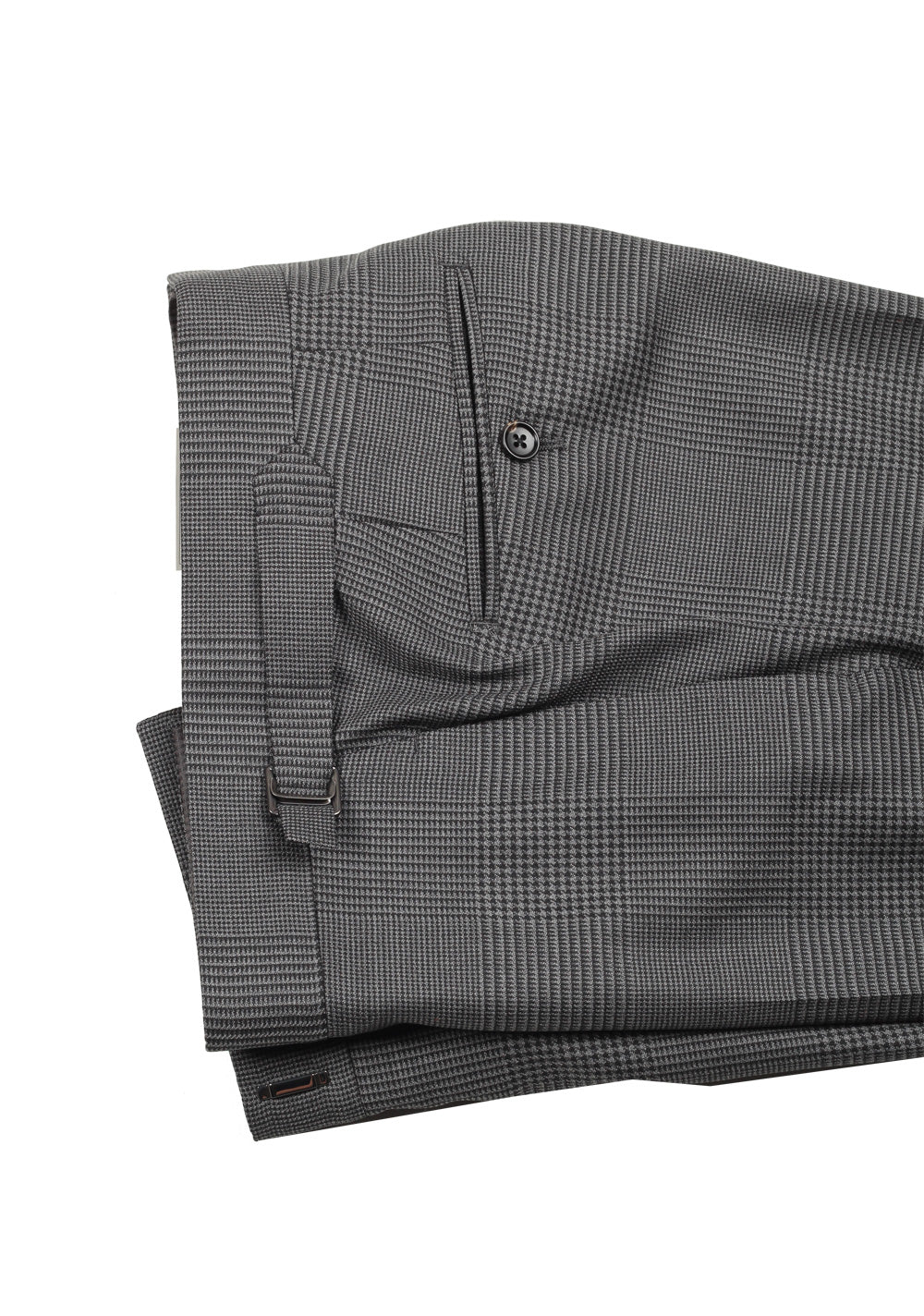 TOM FORD Shelton Checked Gray Suit Size 44C / 34S U.S.