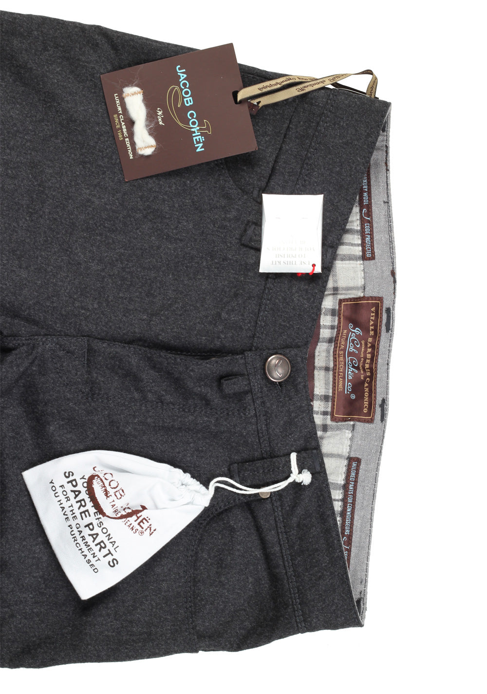 Jacob Cohen Trousers J620 Size 47 / 31 U.S. Wool