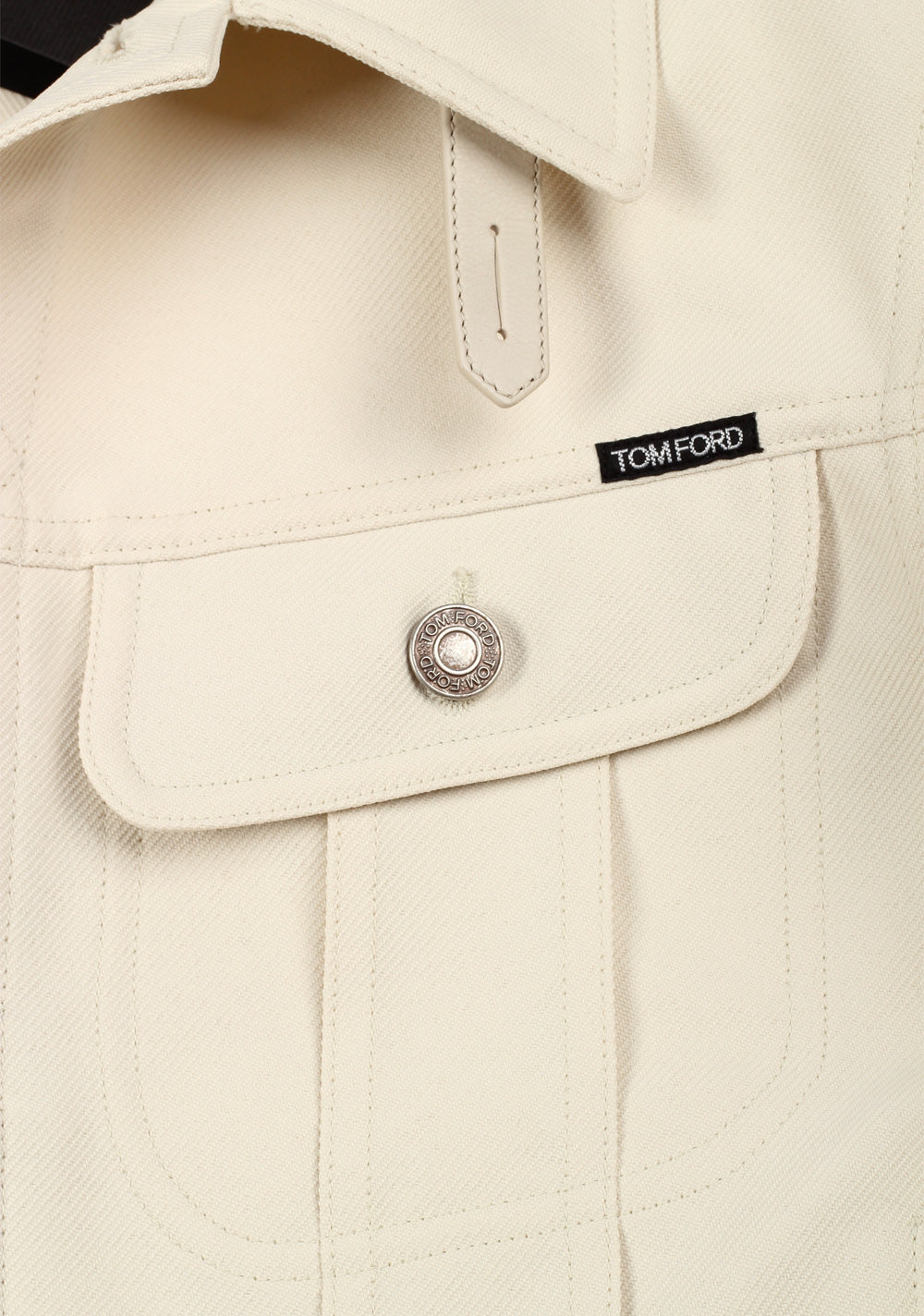 TOM FORD Icon Japanese Denim Jacket Size 46 / 36R U.S. Outerwear