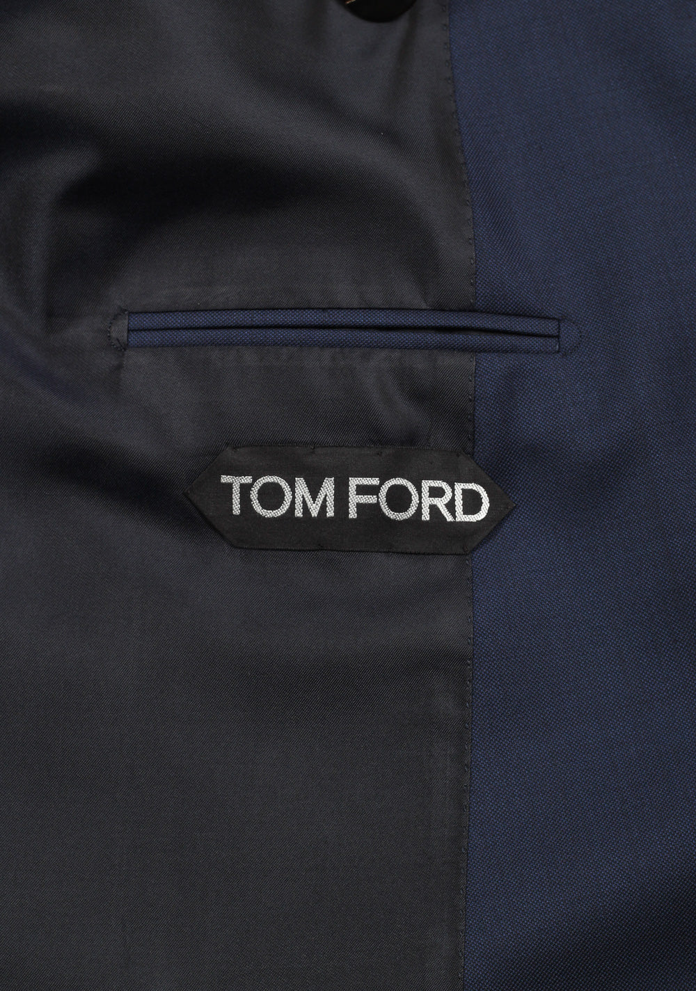 TOM FORD Shelton Double Breasted Blue Sport Coat Size 52 / 42R U.S.