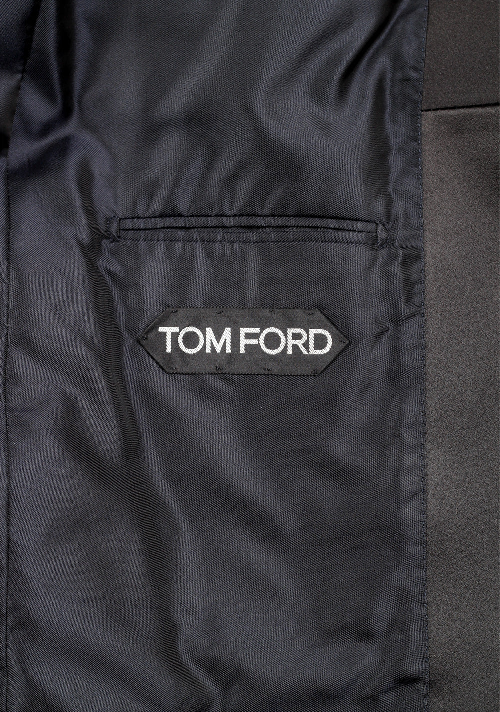 TOM FORD Shelton Navy Sport Coat Velvet Tuxedo Dinner Jacket Size 54 / 44R U.S.