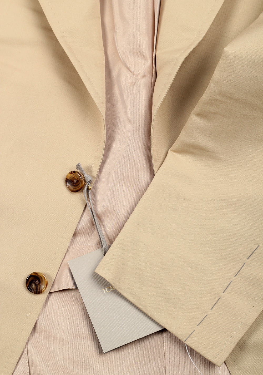 TOM FORD Shelton Beige Sport Coat Size 50 / 40R U.S. In Silk Blend