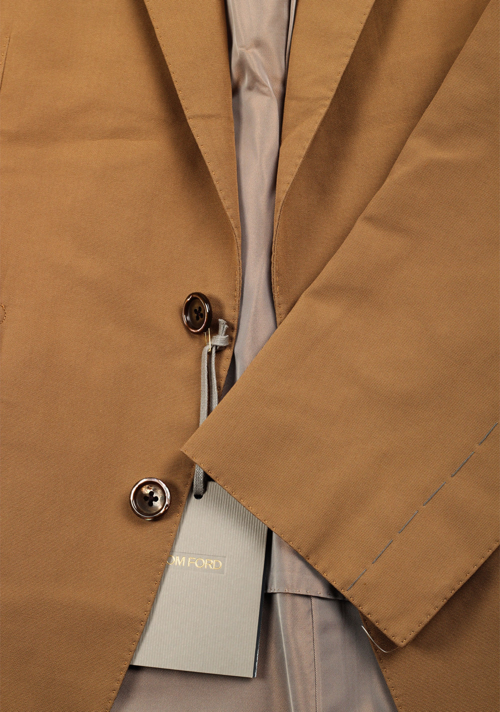 TOM FORD O'Connor Brown Suit Size 48 / 38R U.S. In Wool Fit Y