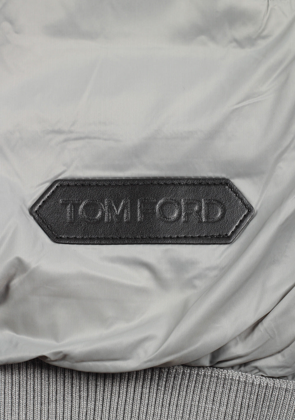 TOM FORD Gray James Bond Spectre Bomber Jacket