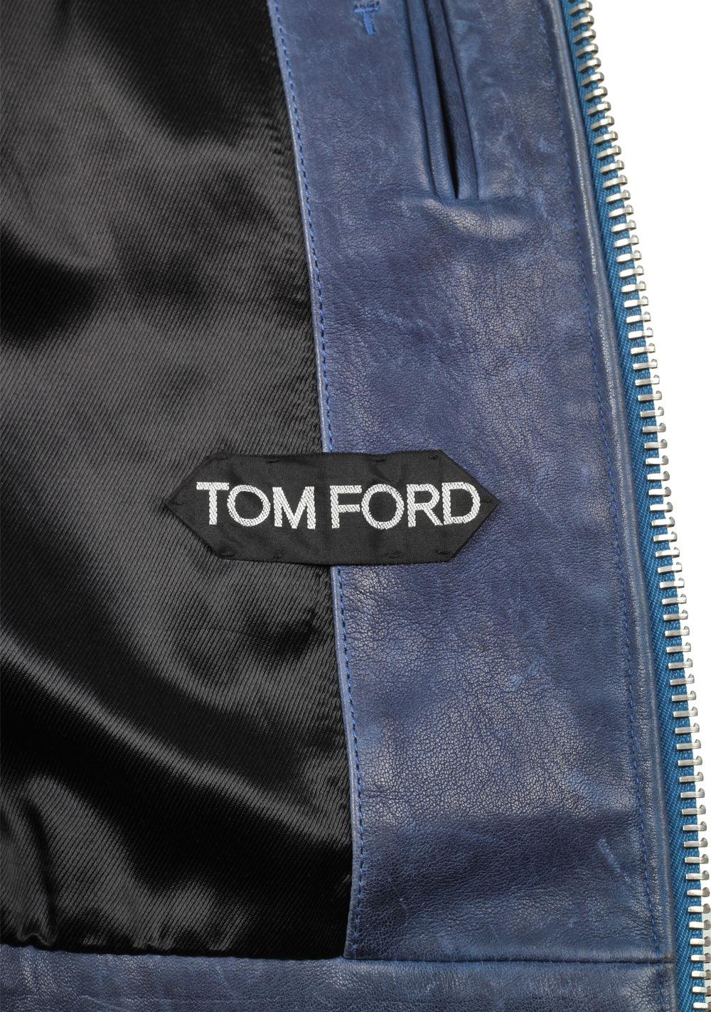 TOM FORD Purple Lamb Leather Jacket  Size 50 / 40R U.S.