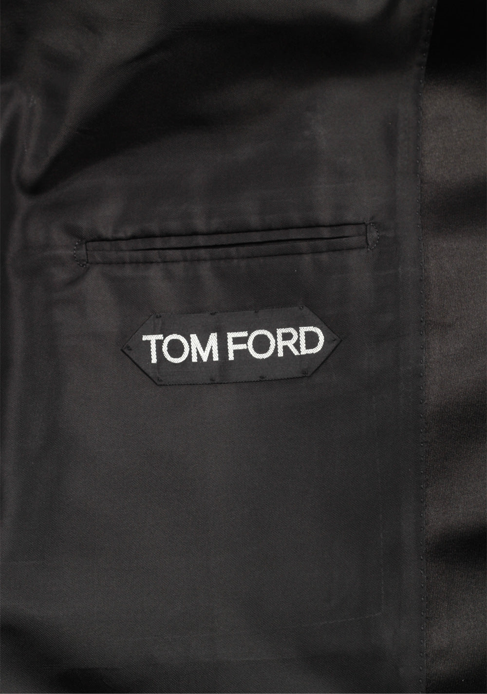 TOM FORD Shelton Black Tuxedo Suit Size 56 / 46R U.S.