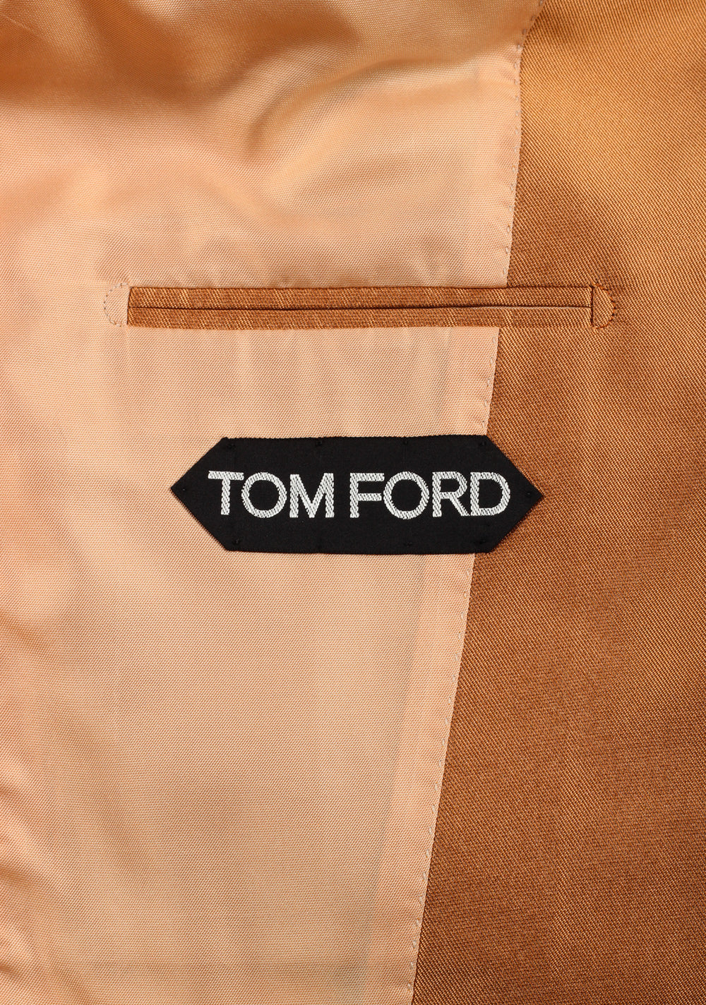 TOM FORD Atticus Silk Copper Sport Coat Size 46 / 36R U.S.