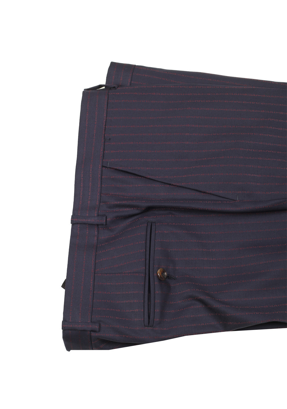 Gucci Blue Red Striped Signature Suit