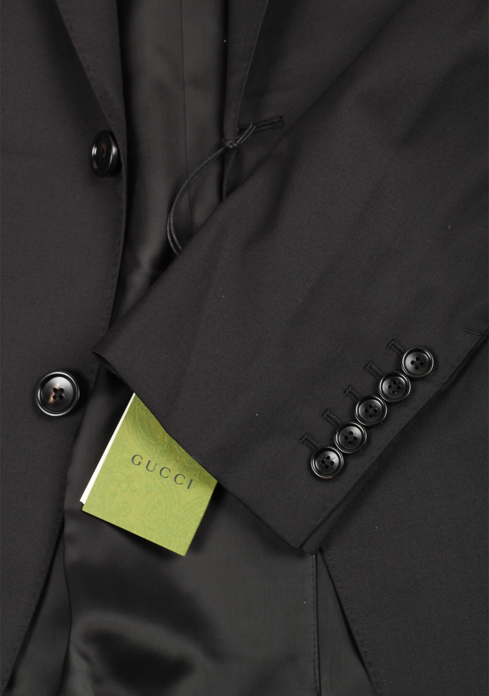 Gucci Blue Suit Size 48C / 38S U.S. In Wool
