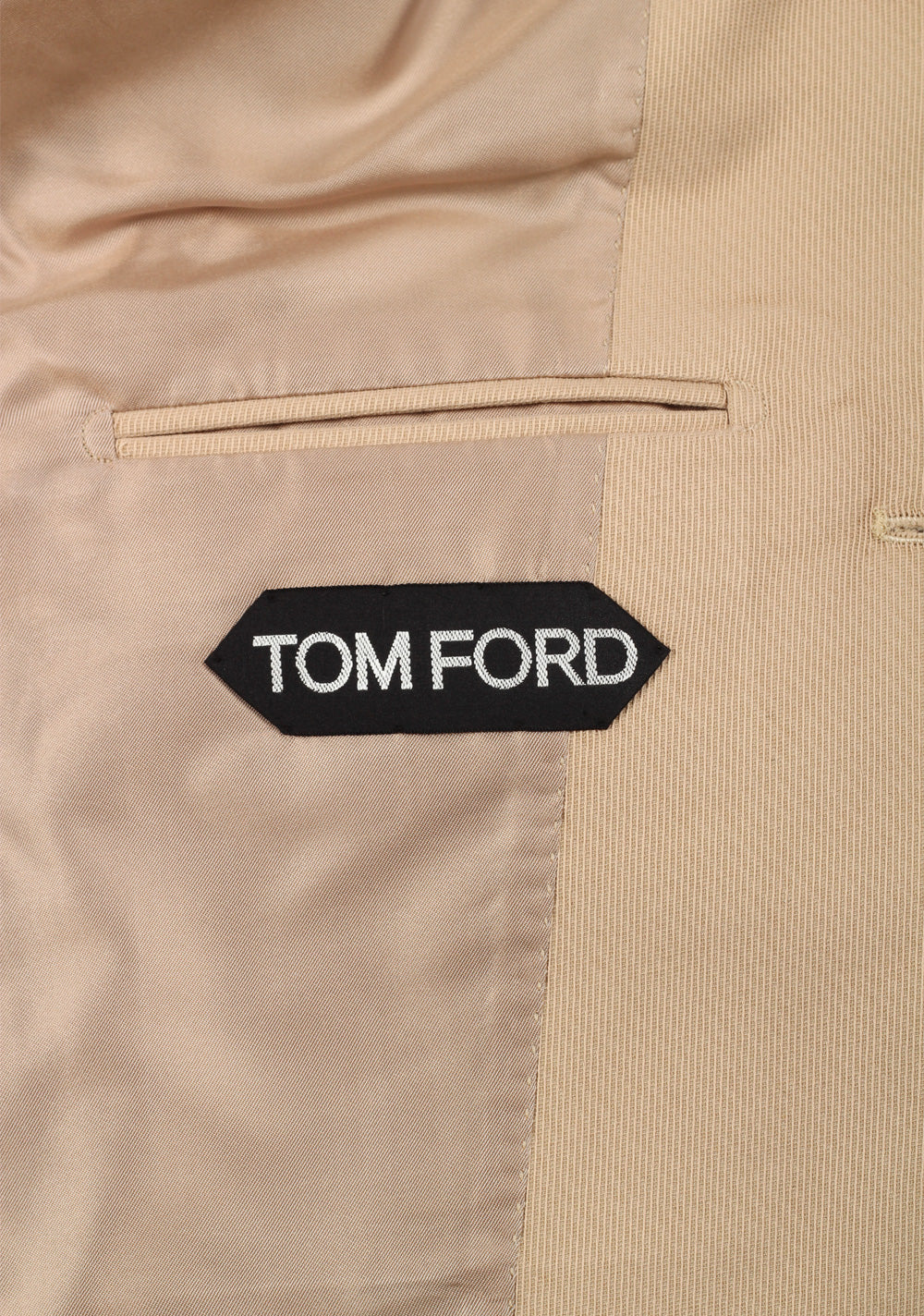 TOM FORD New Spencer Beige Sport Coat Size 46 / 36R U.S.